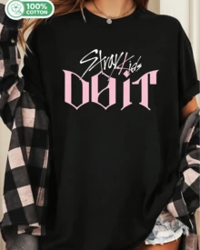 Do It  Tee,  Members Shirt,  Merch,  Kpop Gift,  World Tour Shirt, SKZ Kpop Tee, Kpop Tee - Black - View 6