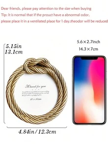 1pc, A Creative Wire Knot Shaped Decorative Photo Frame, Made Of Resin, Perfect For Displaying Warm Photos On A Tabletop, Suitable For Home Photo Decoration And Photography Props - Multiple Styles - View 10