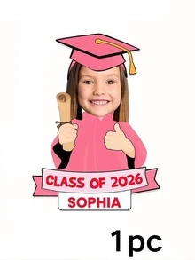 1/10/25/50/100/150pcs Personalized Photo Cake Toppers – Custom Graduates Faces, Customized Graduation Season Photo Ornament, Graduation Commemorative Gift For Her/Him, Fun Custom Toothpick Cupcake Toppers, Graduation Decorations, Unique Party Supplies For Graduation,Weddings, Family Gatherings, And Special Occasions, Warm Gifts For Graduates,Customized Graduation Season Photo Ornament, For Valentine's Day,For Mother's Day,For Birthdays,For Children's Day,For Father's Day,For Graduatio - Multicolor - View 14