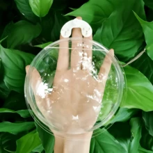 Bể cá thủy canh treo tường kiêm chậu hoa bán chạy nhất, bể cá trong suốt đa năng, vật trang trí cây xanh và hoa trong nhà & ngoài trời. - 1PC - Xem 11