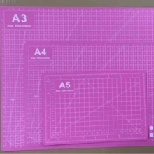 1pc Extra Large Self-Healing Cutting Mat - A1/A2/A3 Size, With Grid Lines And Diagonal Cut Guides, Suitable For Fabric, Paper, Cardboard - Heavy Duty Craft, DIY, Office, School, Technical Drawing - Compatible With Cutting Machines (Fits A0-A3 Paper Sizes) - Green Grid Layout And White Borders For Precise Alignment - Durable Smooth Surface, Long-Lasting, Large Craft Cutting Mat, Hobby Cutting Mat - Multicolor - View 17