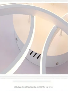 Nordic Designer Flower Shaped Ceiling Light, Super Bright Modern Creative Personalized Bedroom Living Room Lighting Fixture - Multicolor - View 9