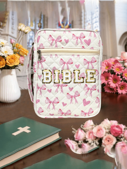 Custodia per Bibbia, borsa per Bibbia da donna con segnalibri, custodia