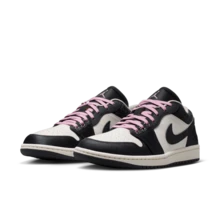 Nike WMNS AIR JORDAN 1 LOW SE V2 女款篮球鞋休闲运动鞋 II0595-001 - 黑/灰 - 查看 6