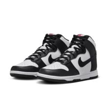 Nike W DUNK HIGH 女款滑板休闲鞋 DD1869-103 - 白 - 查看 6
