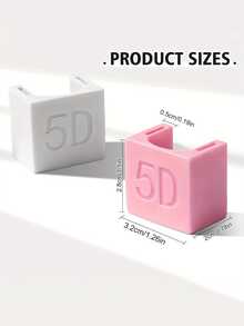 5D Automatic Cat Eye Magnetic Adsorption Device, French Wide-Edged Glass Bead Side Lighting Strong Magnet, Cat Eye Magnet, Powerful Magnetism, French Wide-Edged Lighting, Quick Start, Convenient Operation, Manicure Products, Manicure Tools, Back To School Season, Manicure, Nail Stickers, Manicure Tools - Multicolor - View 7