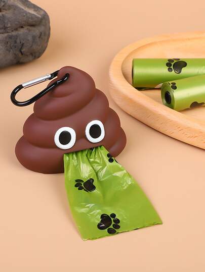 Pet Supplies Portable Dog Poop Bag Dispenser & Storage Box