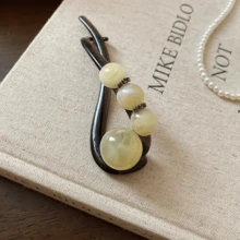 1个镶钻圆形树脂发夹 - 彩色 - 查看 6