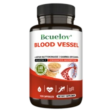 La nattoquinasa contribuye a la salud cardiovascular, favorece la circulación sanguínea normal y repone vitaminas y minerales - 120 cápsulas - Ver 7
