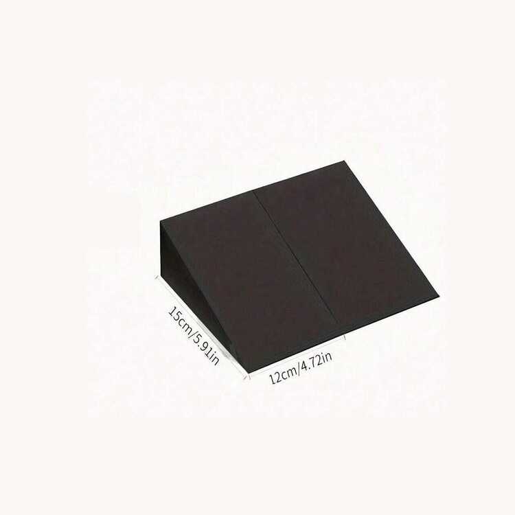 2 Miếng đệm ngồi xổm điều chỉnh được và ván nghiêng giãn cơ bắp chân - Khối yoga hình tam giác giúp tăng cường sự ổn định, sức mạnh chân và thăng bằng - Thiết bị thể dục màu đen bền chắc dành cho nâng tạ, phục hồi chức năng chân và giãn cơ sâu, bề mặt nhẵn, cấu trúc chắc chắn, thiết bị hỗ trợ tập luyện cho người dùng phòng tập thể dục, khối yoga, ngồi xổm, miếng đệm hình nêm, tập thể dục nâng tạ, dốc tập luyện, nâng bắp chân EVA, giãn cơ, nâng gót chân, ván nghiêng. - màu đen - Xem 2