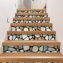 3D Pebble Staircase Sticker Water-Proof,Oil Proof,Anti-UV - A - View 7