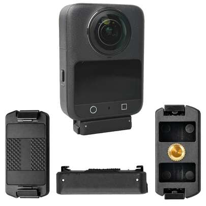 Magnetic Quick Release Adapter Mount For Osmo 360 And Osmo Action 6/5 Pro/4/3, Aluminum Alloy Claw Buckle Camera Bracket With 1/4"-20 Threaded Hole, Fast Release Adapter For Tripod, Selfie Stick, Bike Mount And Action Camera Accessories