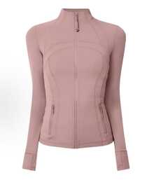 Lululemon Women's Define Jacket Nulu™ | Buttery-Soft Weightless Fabric | Slim Fit Streamlined Athletic Zip-Up | Luxury Studio-To-Street Performance Outerwear - Hoa hồng hoàng hôn - Xem 10