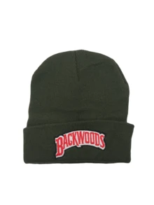 Mũ len beanie kiểu trượt ván Châu Âu và Mỹ, thêu chữ BACKWOODS, mũ giữ ấm phong cách hip hop, phù hợp cho mọi mùa, hè, đi biển, nghỉ lễ. - Nhiều màu - Xem 14