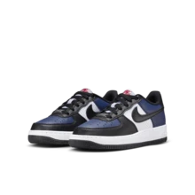 Nike AIR FORCE 1 GS 女款休闲运动鞋 HJ9201-400 - 藍/藏青 - 查看 6