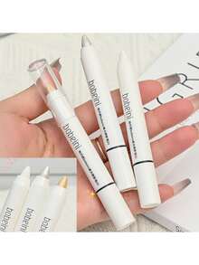1 Bộ trang phục hóa trang con tằm nằm sáng tạo, bút dạ quang và phấn mắt màu trắng ngọc trai. - Nhiều màu - Xem 2