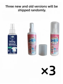 多功能抗皱喷雾，旅行装 - 内含除臭剂、抗静电剂、衣物清新剂和熨烫助剂。适用于衣物，帮助去除皱纹，带来柔软舒适感，并消除静电。新旧版本随机发货。 - 彩色 - 查看 10