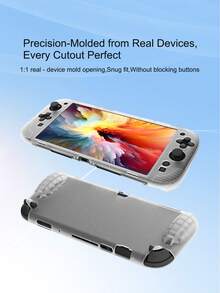 1 Set 2 Carcasas protectoras de juego + 6 piezas de tapa de joystick, antideslizante, antisuor, anti-arañazos, para mejorar la experiencia de juego - Ver 7