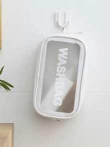 化妆包，女士透明化妆包，防水化妆包，化妆包，洗漱包（大号、中号、小号） - 白色 - 查看 7