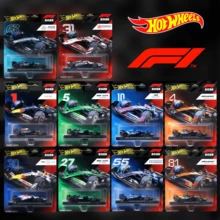 Hot Wheels 风火轮F1方程式赛车，迈凯伦、红牛、梅赛德斯、哈斯、阿尔卑斯合金压铸仿真赛车模型，合金跑车玩具，汽车文化收藏品，男孩礼物 - 彩色 - 查看 1