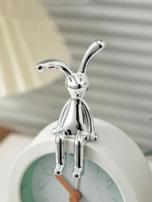 1 tượng thỏ tai dài dễ thương, dùng để trang trí xe hơi, bàn làm việc hoặc phòng ngủ, tượng động vật bằng nhựa ABS, trang trí nhà cửa, tượng nhỏ, quà tặng, lễ Phục sinh, đồ trang trí động vật tự làm. - Nhiều màu - Xem 10