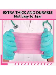 20片/30片装一次性牙科围兜 - 一次性清洁垫、牙科纹身围兜、粉色纸巾、纹身台布、牙科垫、纸质床单、睫毛用品 - 查看 5