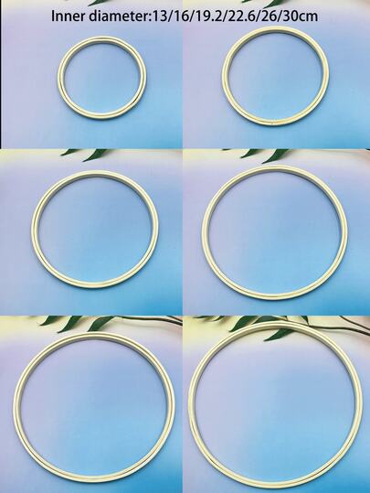 Adjustable Double-Ring Bamboo Embroidery Hoop, 6 Sizes Available, Suitable For Fine Embroidery, High-End Cross-Stitch, Handmade Garment Sewing, Textile Crafts, Decoration, Holiday DIY, Doll Clothes Embroidery