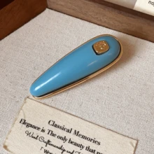 1pc Metal Resin Square Water Drop Fashionable Minimalist Hair Clip (Duck Mouth Clip) - Multicolor - View 12