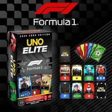 Mattel 美泰UNO F1卡牌游戏，适合家庭、旅行和户外露营，卡牌印有F1赛车世界图案。 - 彩色 - 查看 12