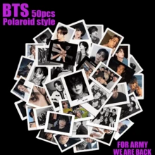 50张KPOP B/TS风格贴纸，ARMY贴纸，OT7贴纸，ARIRANG贴纸，团体贴纸，Kpop粉丝周边涂鸦贴纸，可用于行李箱、笔记本电脑、自行车、摩托车、文具、踏板车、家具、冰箱、手机、杯子、头盔、汽车等，是送给朋友、家人和ARMY的绝佳礼物。 - ARMY - 查看 9