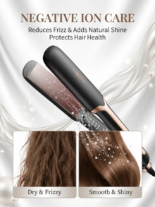 SOKANY SK-1907 Salon Hair Straightener Curler, 4 Levels Temp Control Flat Iron For Straightening & Curling - View 9