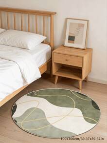 1 件，以莫兰迪绿 + 米白色为底色，搭配柔和的金色线条，完美融合了自然纹理和现代几何美学，为空间注入了放松和精致的感觉。 - 彩色 - 查看 4