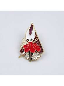 Hollow Knight Metal Brooch, Cartoon Game Character Accessory Badge, Creative Clothing Backpack Decor - Multicolor - View 6