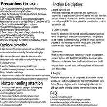 新款 X58 无线降噪蓝牙耳机，配备 LED 电量显示、耳塞式夹耳耳机、麦克风和触摸功能，适用于手机。 - 查看 8