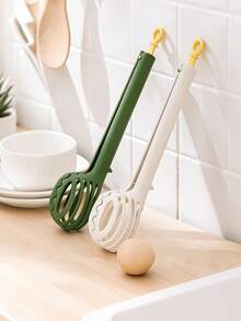 多功能厨房工具，蛋黄分离器，打蛋器，搅拌器，面包勺，蛋黄夹，食物夹 - 彩色 - 查看 9