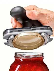 Adjustable Multi-Function Bottle & Jar Opener - Easy Grip Manual Kitchen Tool, Made Of Durable ABS Material, No Power Needed, Ideal For Gatherings And Everyday Use, Bottle Opener - View 3