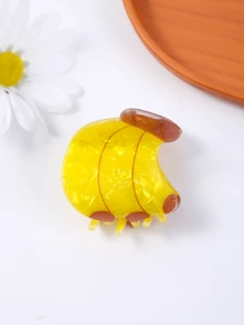 2个可爱水果向日葵小发夹，适合日常外出和度假，可作礼物 - 彩色 - 查看 5