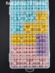 1个首饰盒，设有10/15/24/28个固定隔层、36个可调节隔层和28/56个可拆卸隔层，非常适合整理珠宝、珠子、工艺品和小工具——是节日送礼、返校整理和创意项目的完美之选——紧凑且易于查看的设计，方便取用，是圣诞节、感恩节、新年和情人节庆祝活动的时尚收纳方案。 - 彩色 - 查看 11