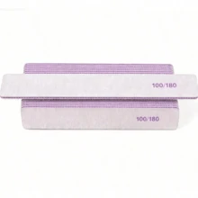Bộ 5/1 cái dũa móng tay chuyên nghiệp chất lượng cao, độ nhám 100/180, có thể giặt được, hai mặt, thích hợp cho móng tự nhiên, dụng cụ làm móng chuyên nghiệp để loại bỏ sơn gel và tạo hình móng acrylic, dụng cụ tạo hình móng bền bỉ, thích hợp sử dụng tại nhà, bảng tạo hình có thể tái sử dụng cho bộ móng hoàn hảo, dụng cụ chăm sóc chân chống thấm nước cho móng dày và vết chai. - Nhiều màu - Xem 6