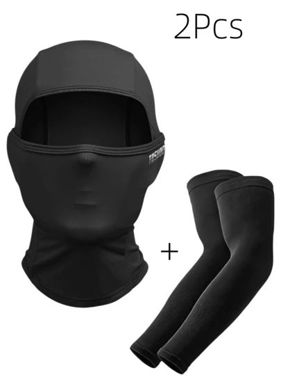 两套男女通用口罩。适合户外骑行、摩托车、滑雪。也适合日常佩戴、旅行、徒步旅行和滑雪。