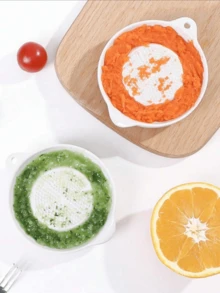 1pc White Simple Style Ceramic Ginger Grater Tool Hand Grinder Garlic Masher Portable Porcelain Carrot Ginger Grinding Kitchen Tool - Multicolor - View 6