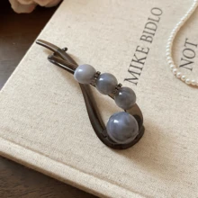 1个镶钻圆形树脂发夹 - 彩色 - 查看 4