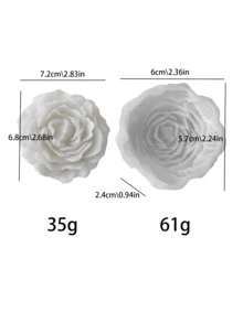 玫瑰熊花束香氛蜡烛硅胶模具 | 3D小熊玫瑰造型 | DIY手工蜡烛模具 | 情人节/生日/婚礼回礼/家居装饰 - 玫瑰熊花束香氛蠟燭矽膠模具 - 查看 9