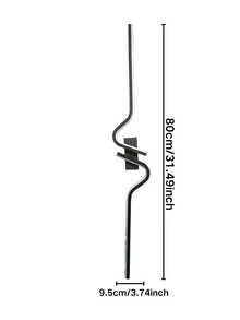Minimalist Creative LED Linear Wall Lamp, Wavy Design For Living Room Sofa Backdrop, Bedroom Bedside Decor - 彩色 - 查看 6