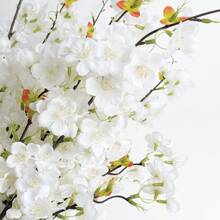 1/2/3 bông hoa anh đào nhân tạo, cao 73cm, thích hợp trang trí tường, phòng khách, phòng ngủ, đám cưới, tiệc tùng, trang trí bàn, nhà cửa, bàn làm việc, nhà bếp, bàn tiệc cưới, trang trí trung tâm, văn phòng, sân vườn, ngoài trời, nhà cửa, trang trí sân, trang trí mùa xuân hè thu đông. - trắng - Xem 6