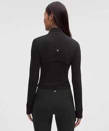 Lululemon Define Cropped Jacket Nulu LW3HWES - Black - View 4
