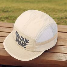 1顶男女通用韩版夏季速干字母印花棒球帽，短帽檐运动帽 - 灰色 - 查看 14