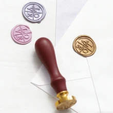 Customized Wax Seal Stamp Set, Can Customize Any Logo, Self-Designed Logo Stamp, Wedding Invitation Customized Stamp, Wax Seal Set - Multicolor - View 8
