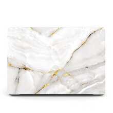 2pcs Marble Cracks Gold Dust Patterns Case+Mouse Pad For MacBook Air,Pro - Computer Case + Mouse Pad - View 2