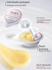 Fino Nourishing Hair Mask Travel Pack, 10g*8pcs/Box - 10g*8 Capsules - View 2